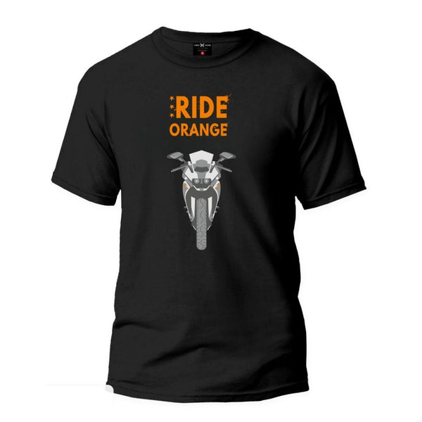 KTM RC 390 Ride Orange Biker T-Shirt