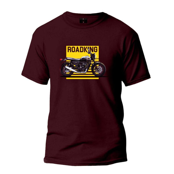Roadking Maroon T Shirt