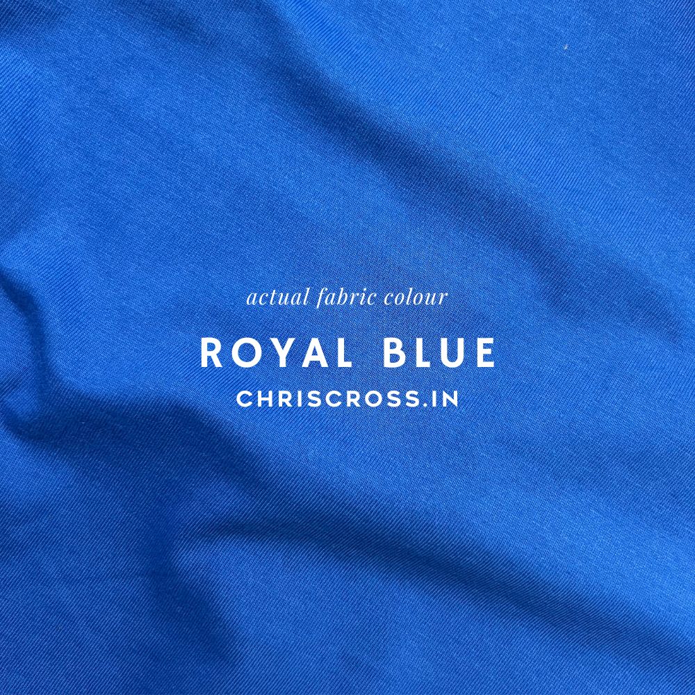 Plain Royal Blue T-Shirt