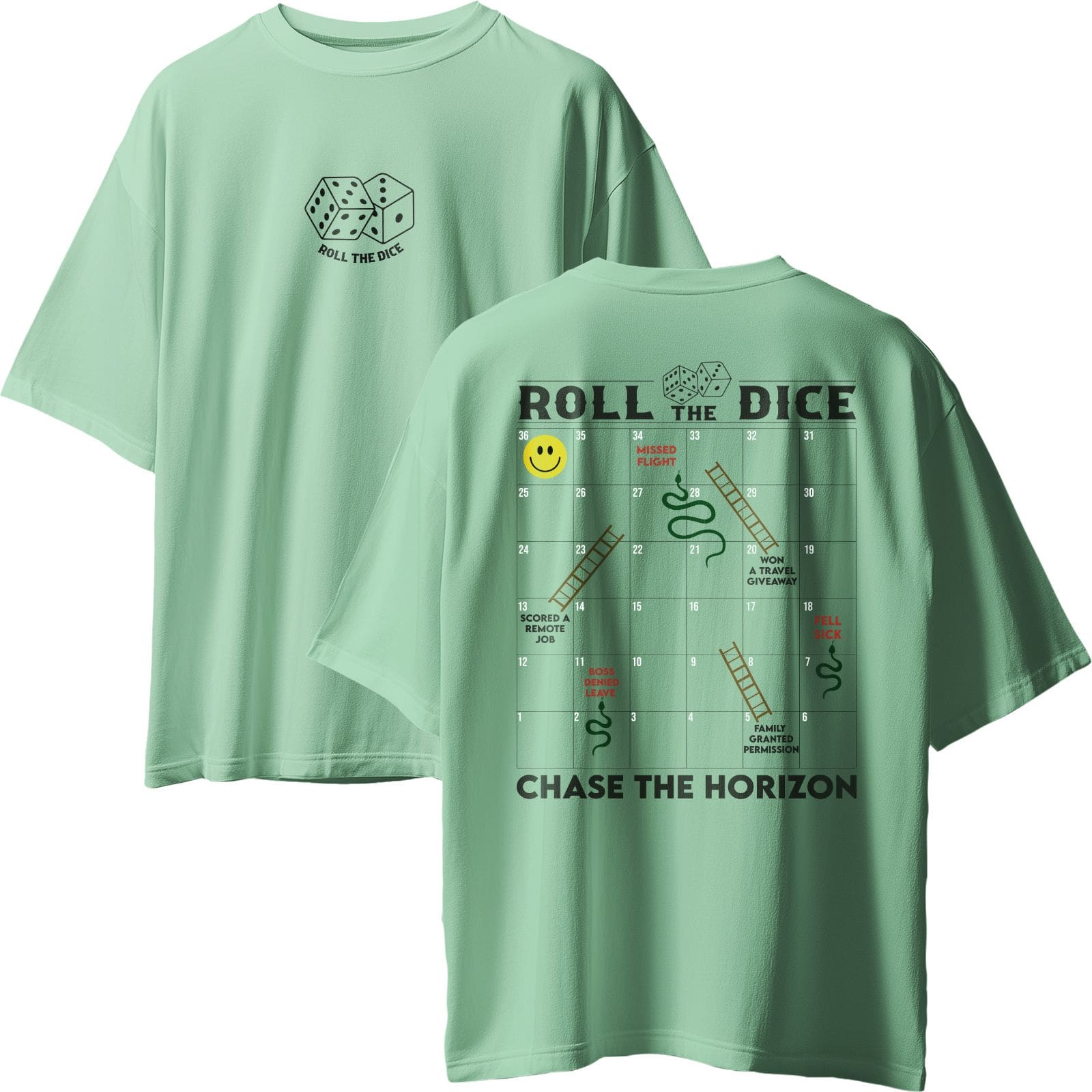 Roll The Dice Oversized T-Shirt