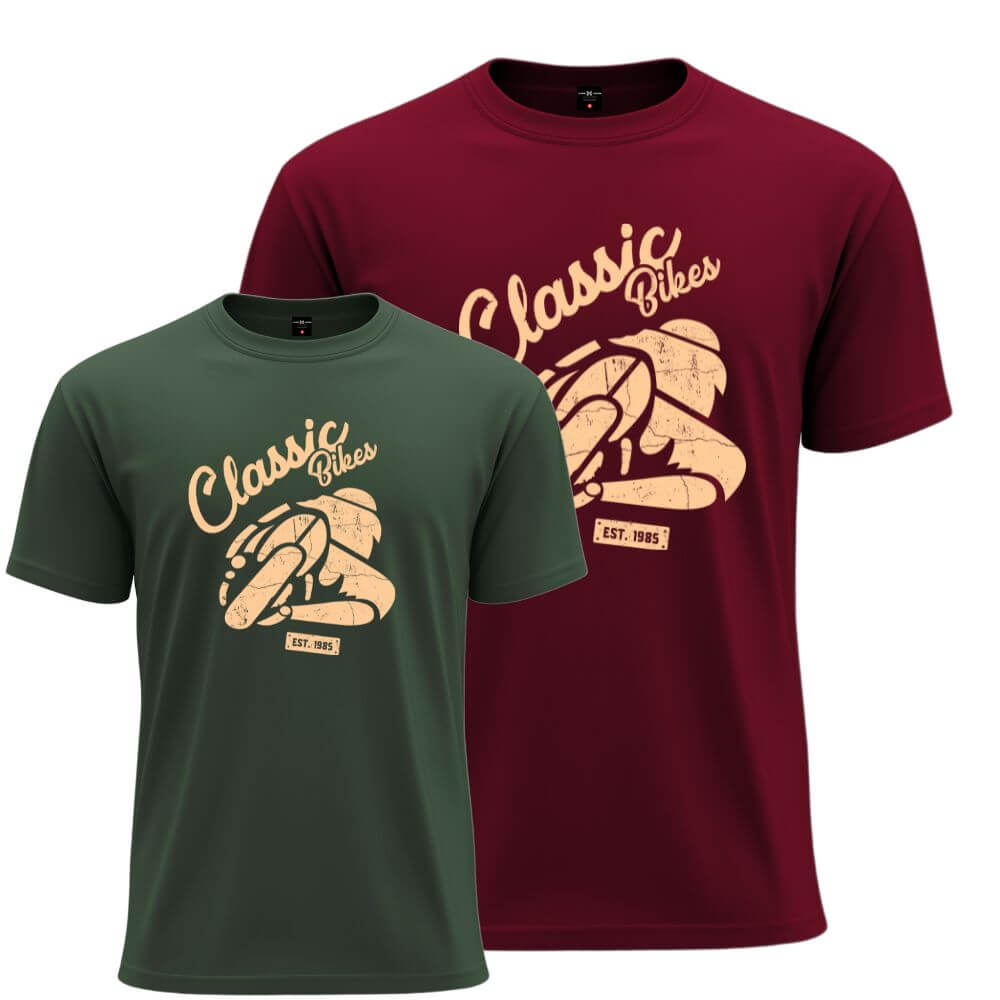 Klassisches Fahrrad-T-Shirt