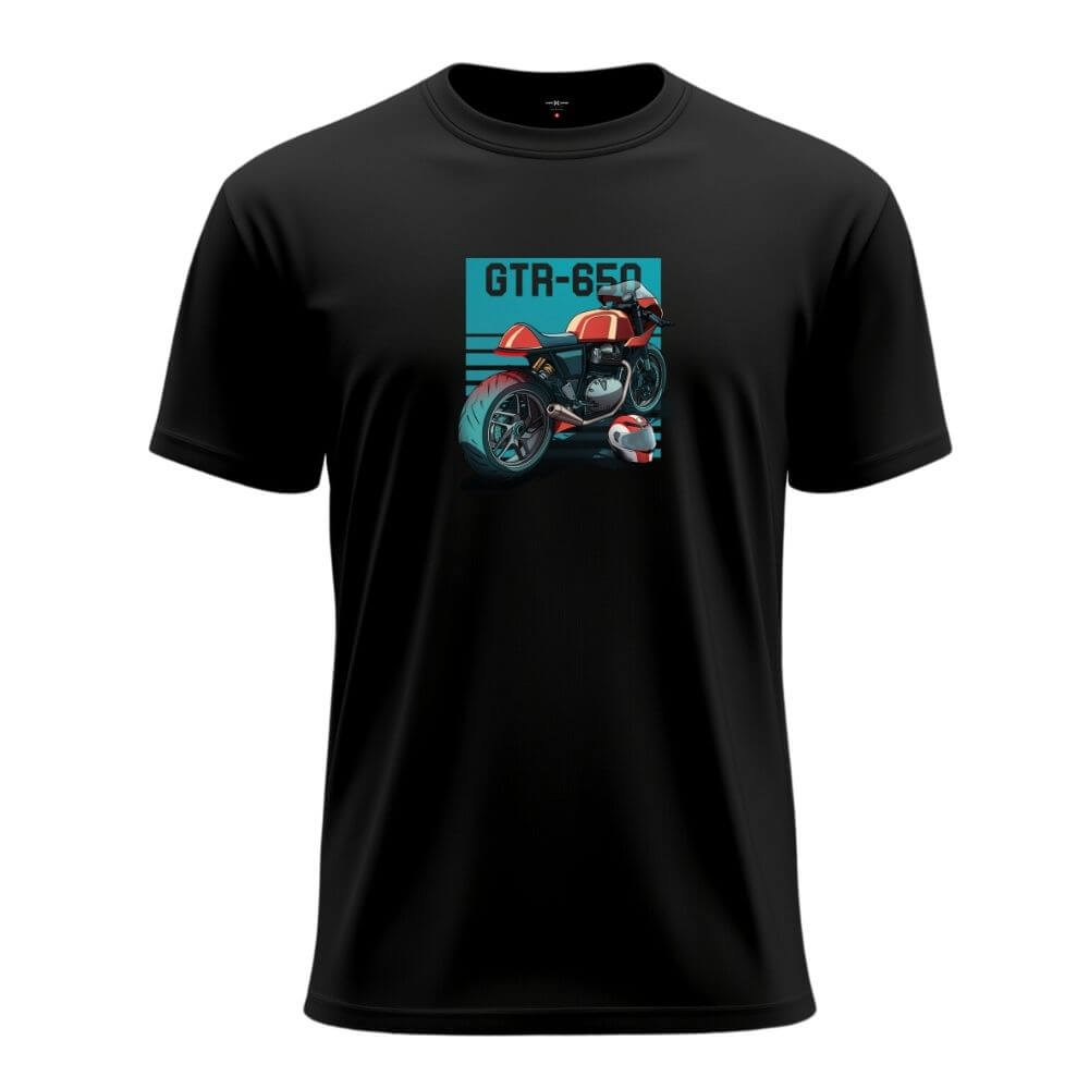 GTR 650 Schwarzes T-Shirt