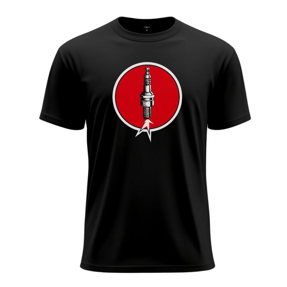 Spark Plug Biker's T-Shirts