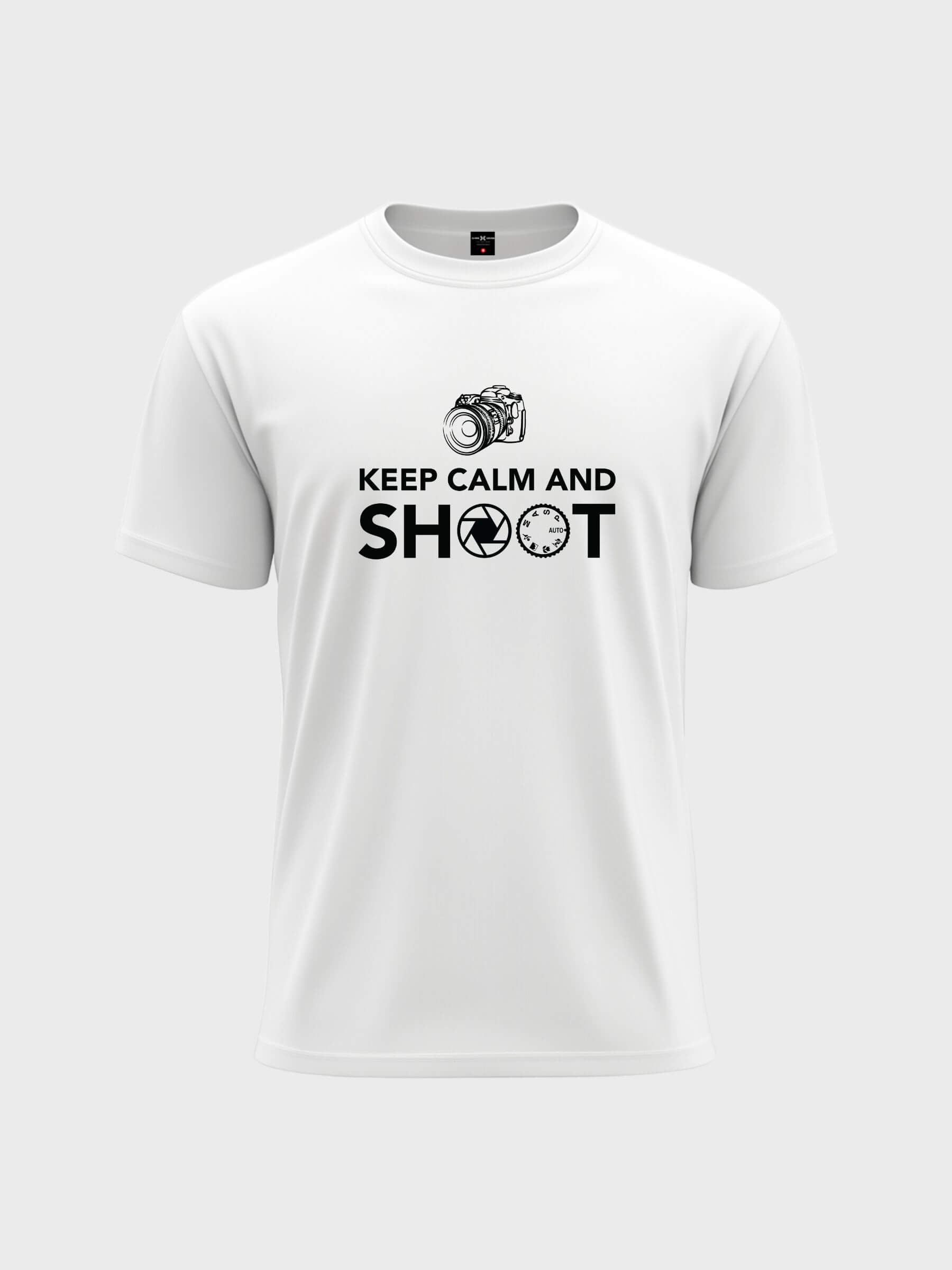 Keep Calm And Shoot Photographer's T Shirt