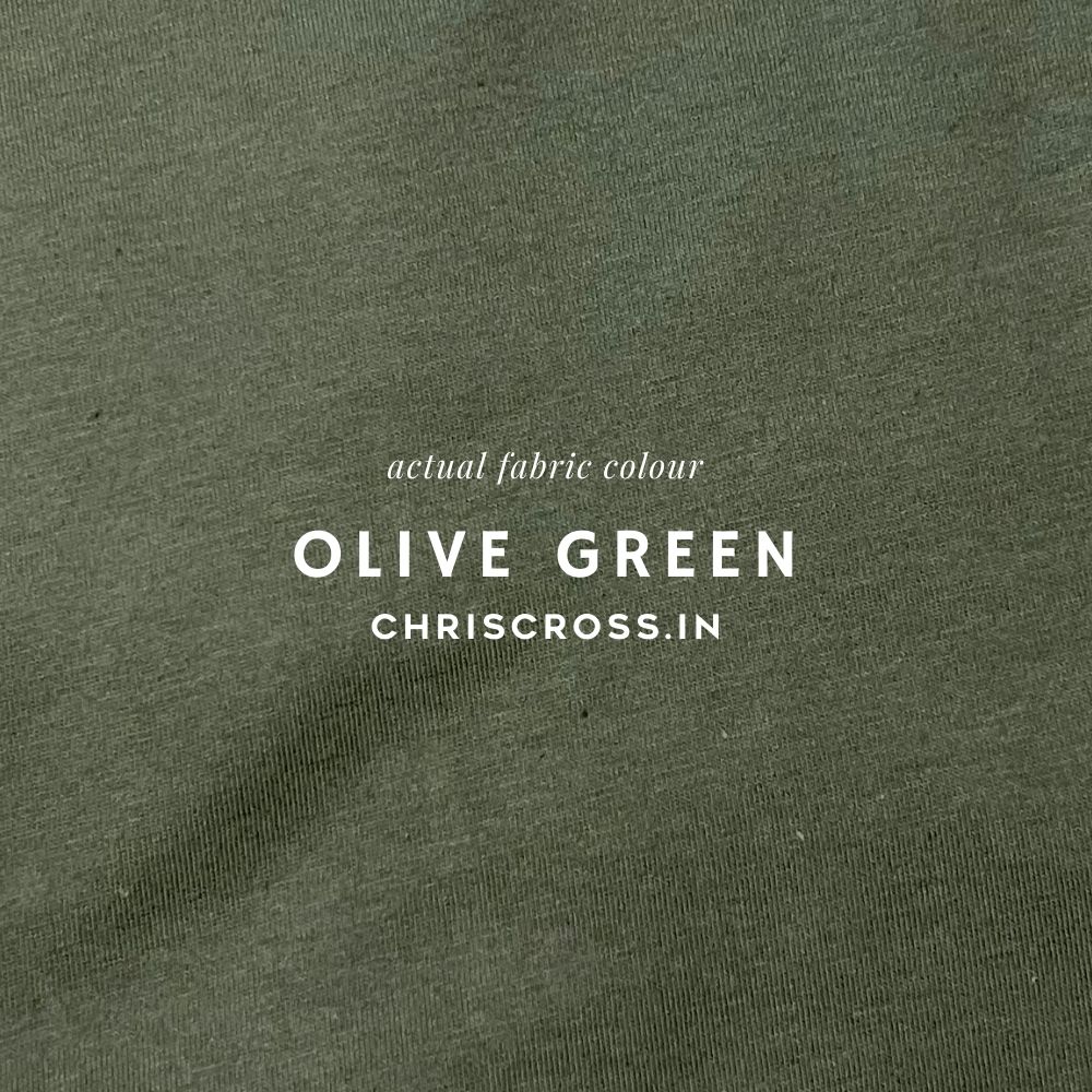 Plain Olive Green T-Shirt