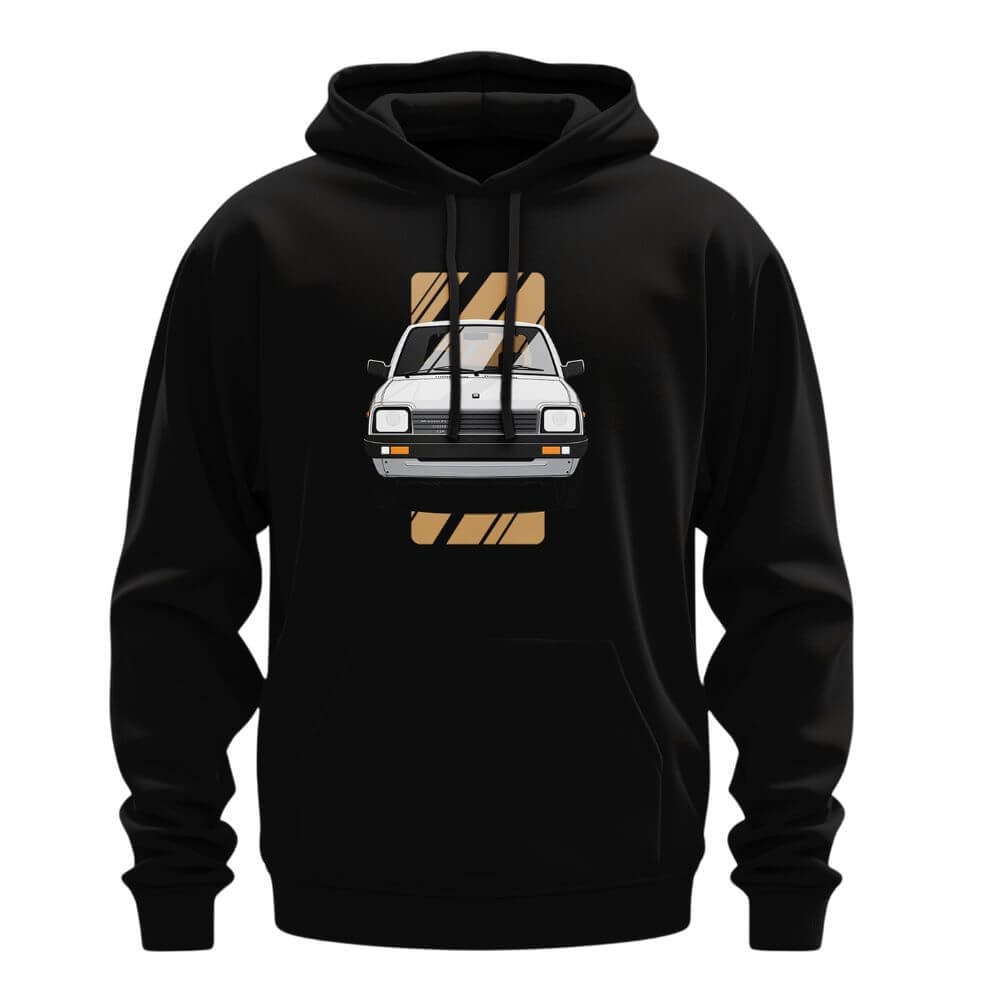 Chris Cross x Wheellustration Merchandise Maruti 800 Car Hoodie