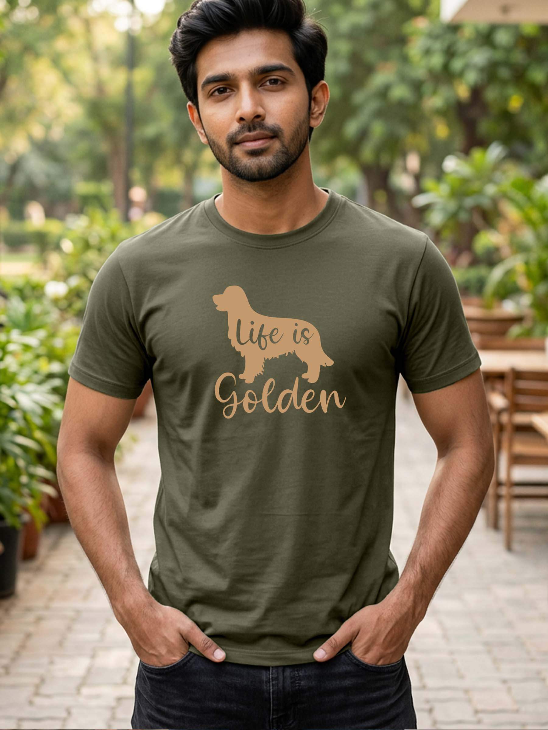 Golden Retriever Dog T-Shirt