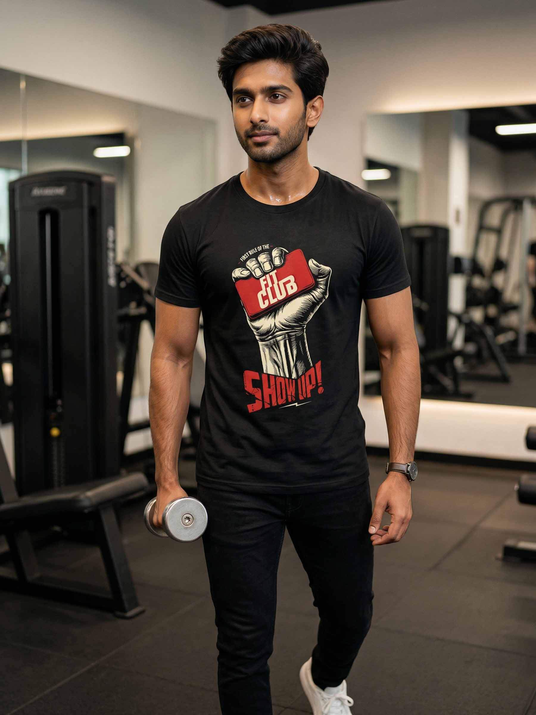 Fit Club Gym T Shirt