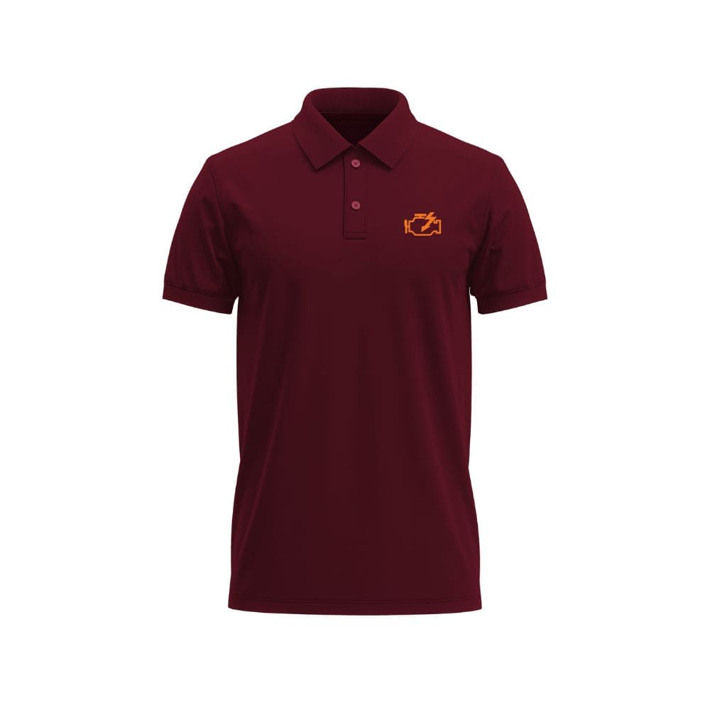 Check Engine Polo T-Shirt