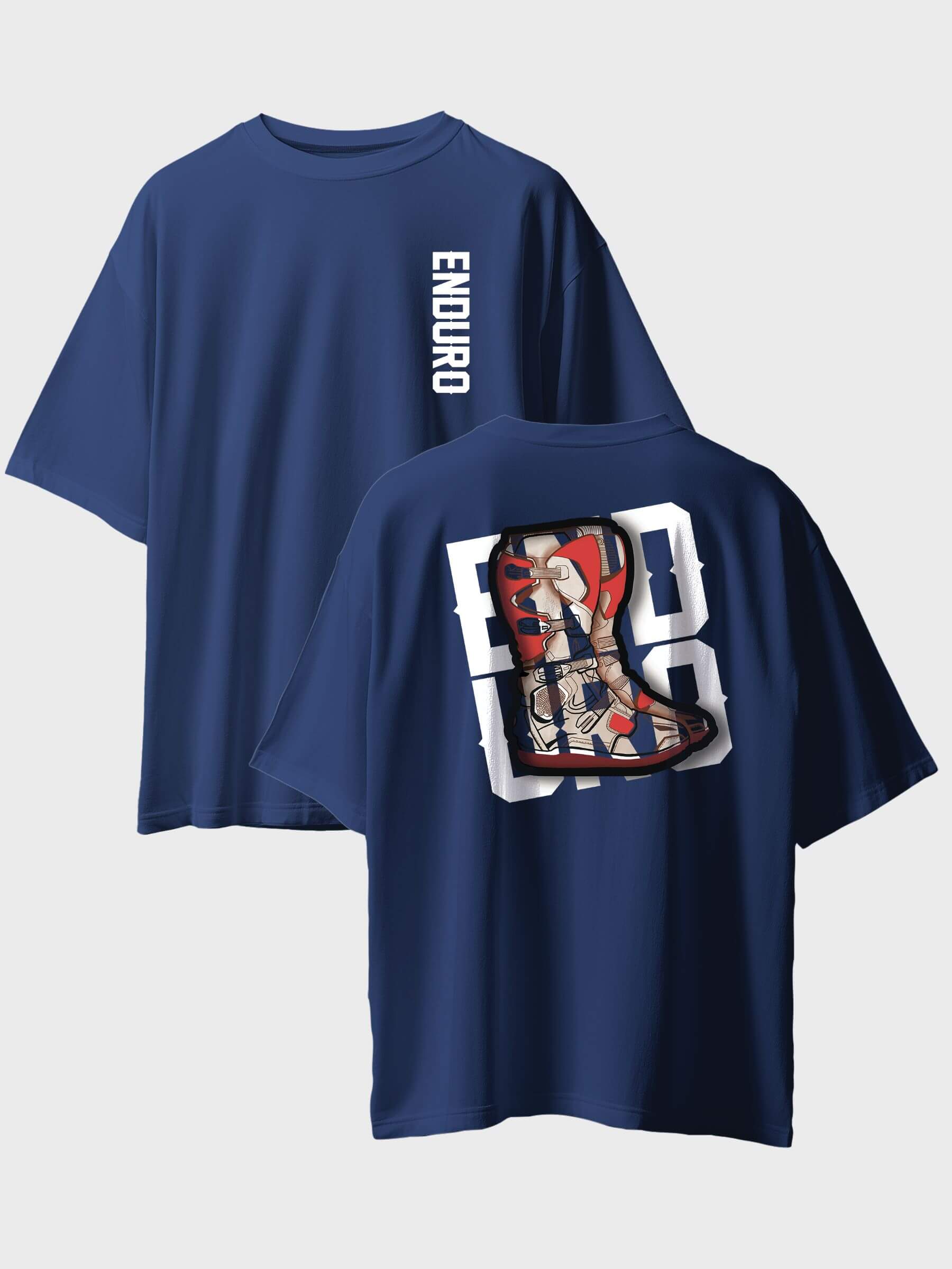 Enduro Boots Oversized T-Shirt