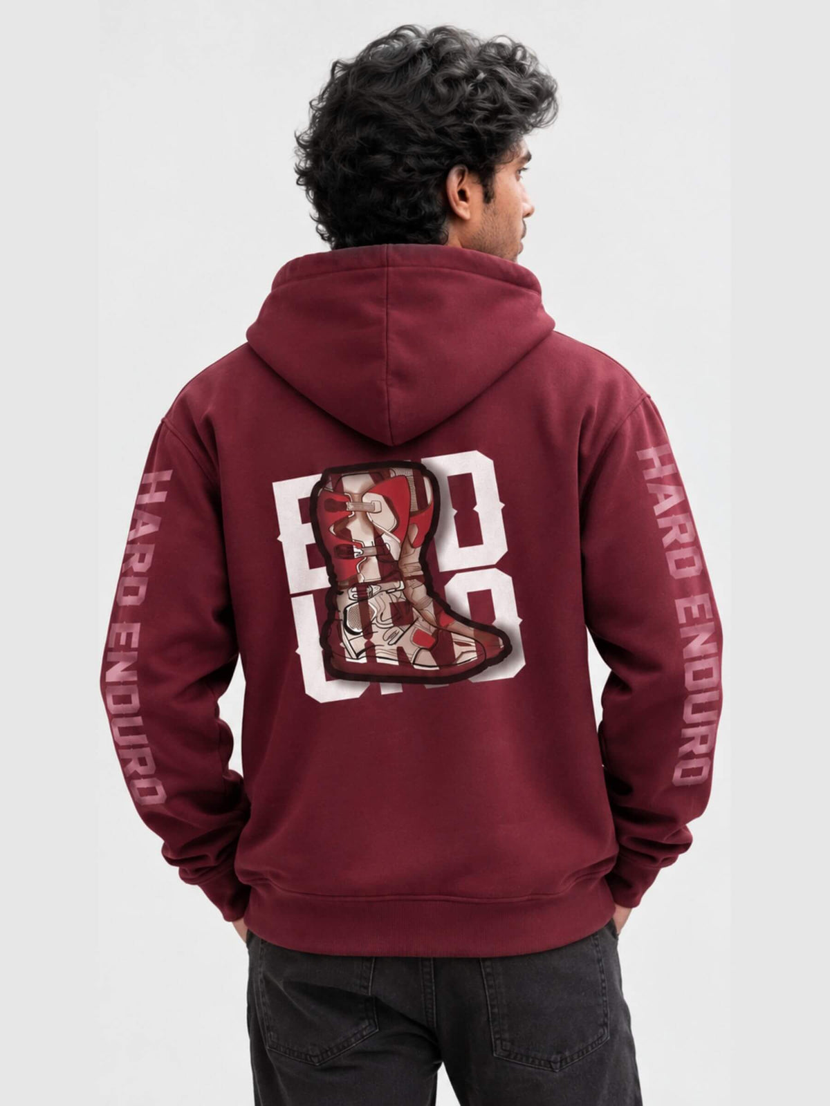 Hard Enduro Boots Hoodies