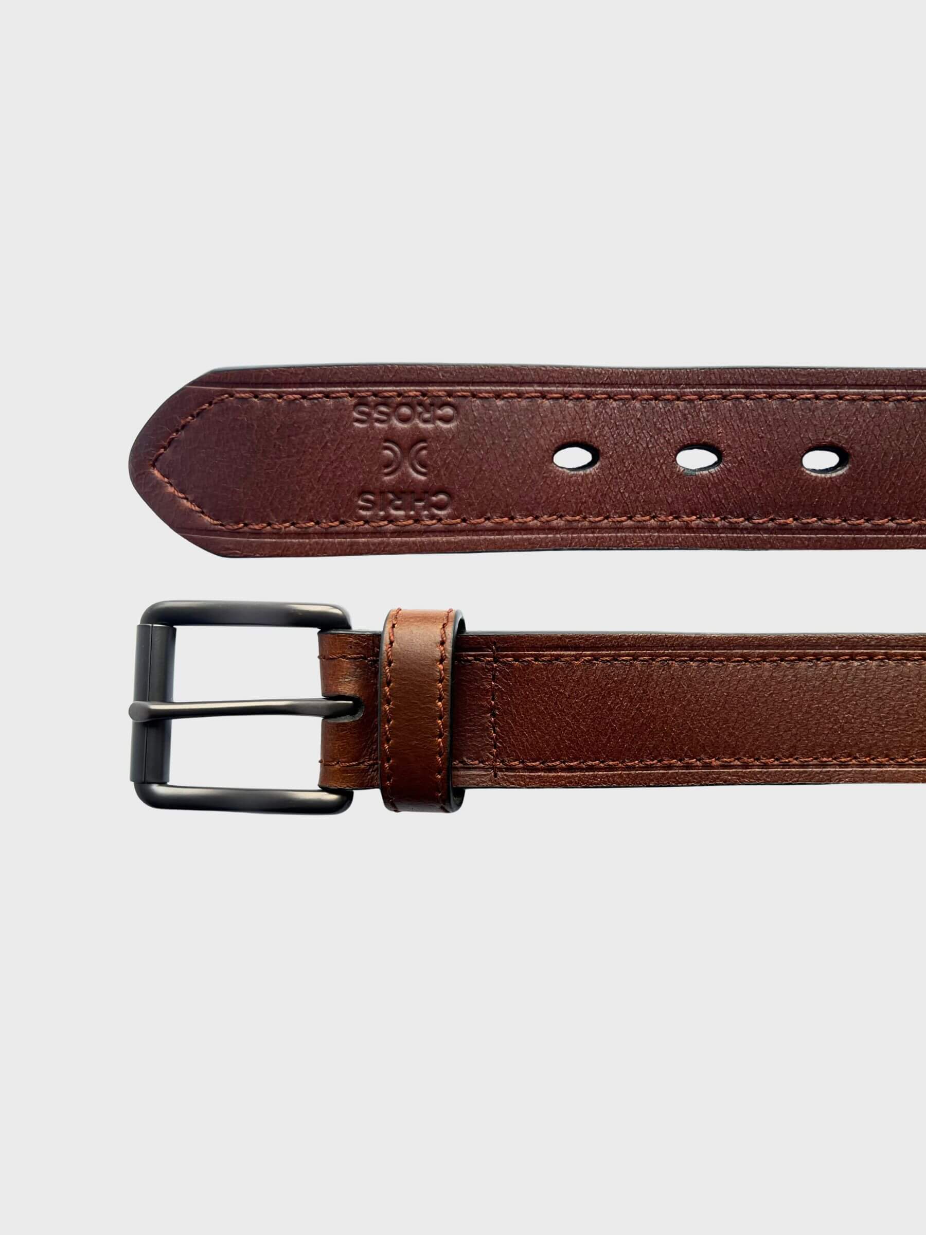 Heritage Leather Belt (Brown)