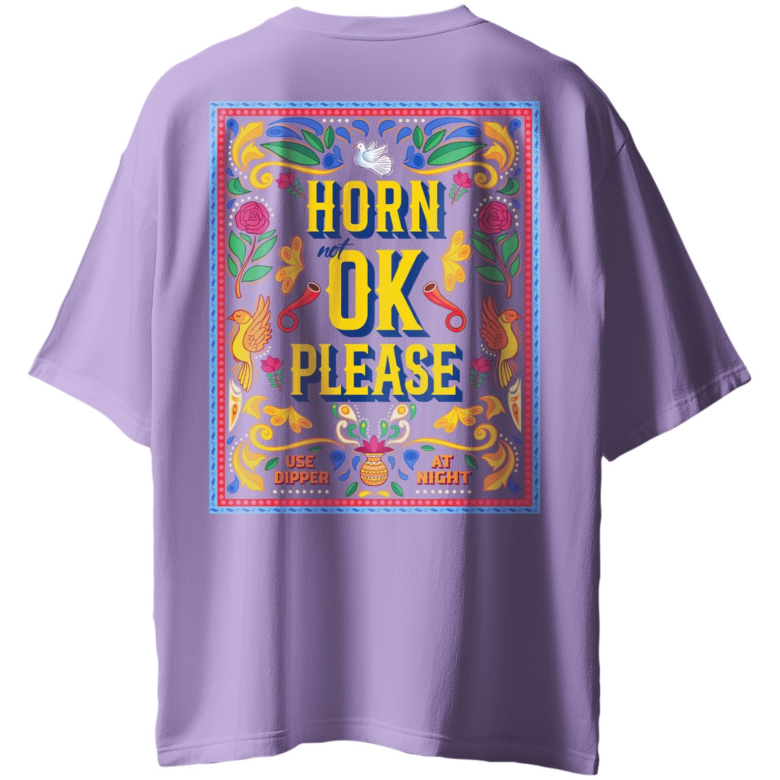 Horn Not Ok Please Oversized T-Shirt