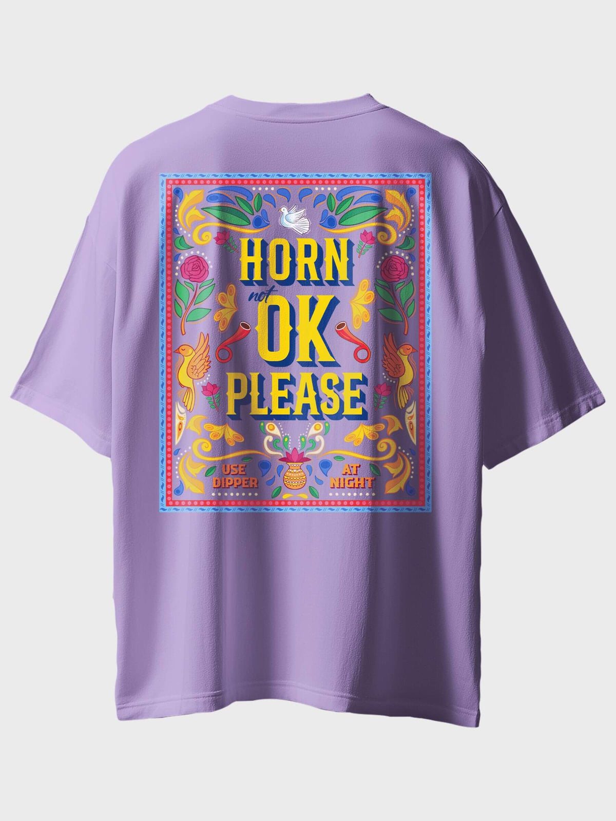 Horn Not Ok Please Oversized T-Shirt