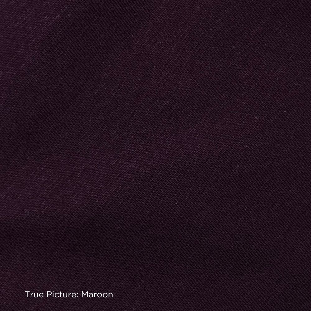 Plain Maroon T-Shirt