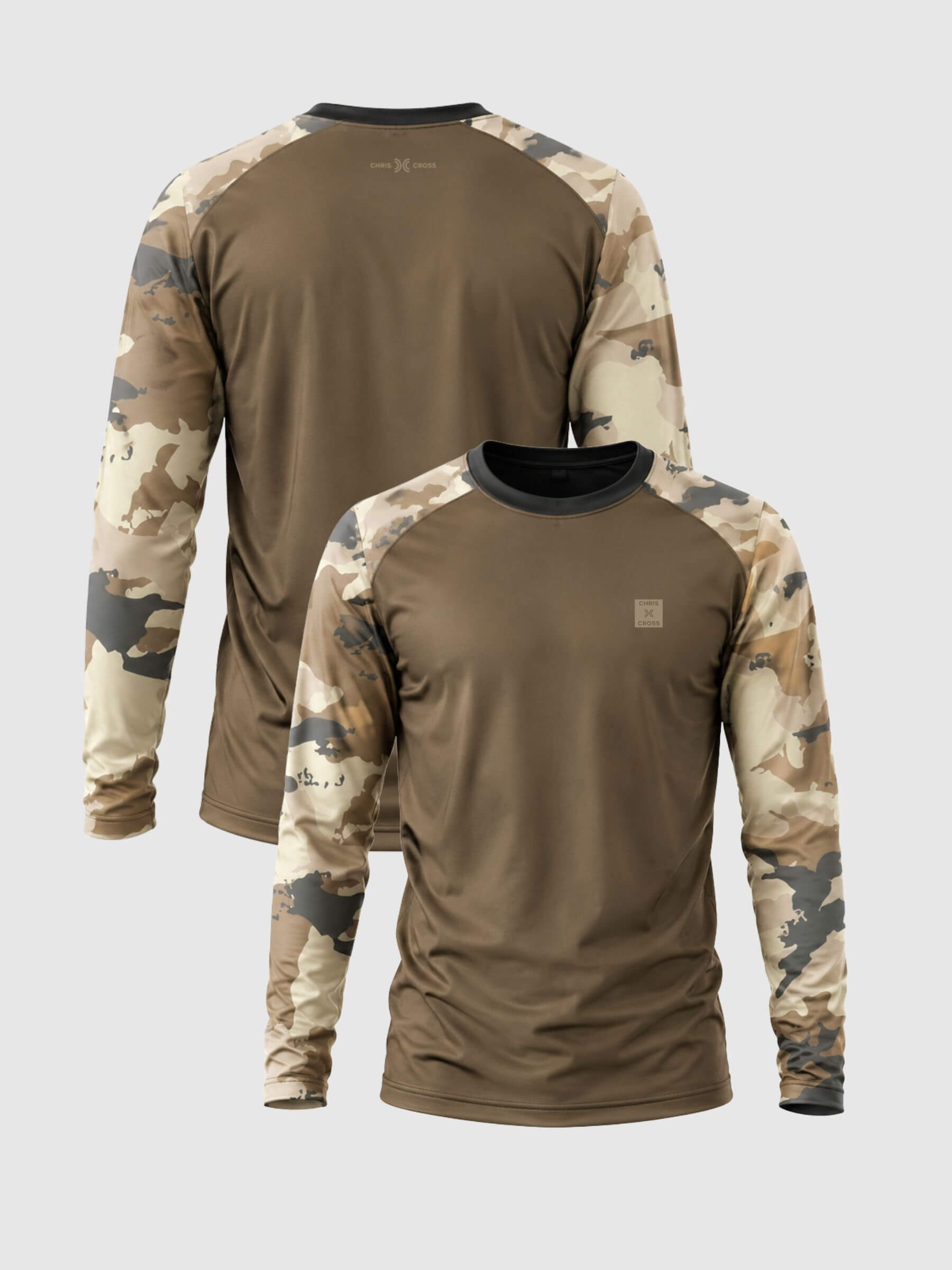 Camo Brown Moto Jersey
