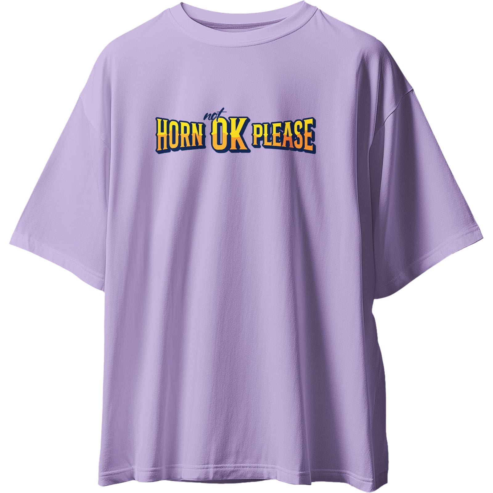 Horn Not Ok Please Oversized T-Shirt