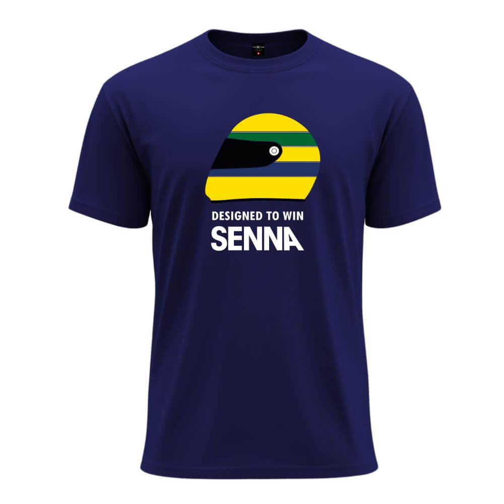Senna: Designed To Win T Shirt
