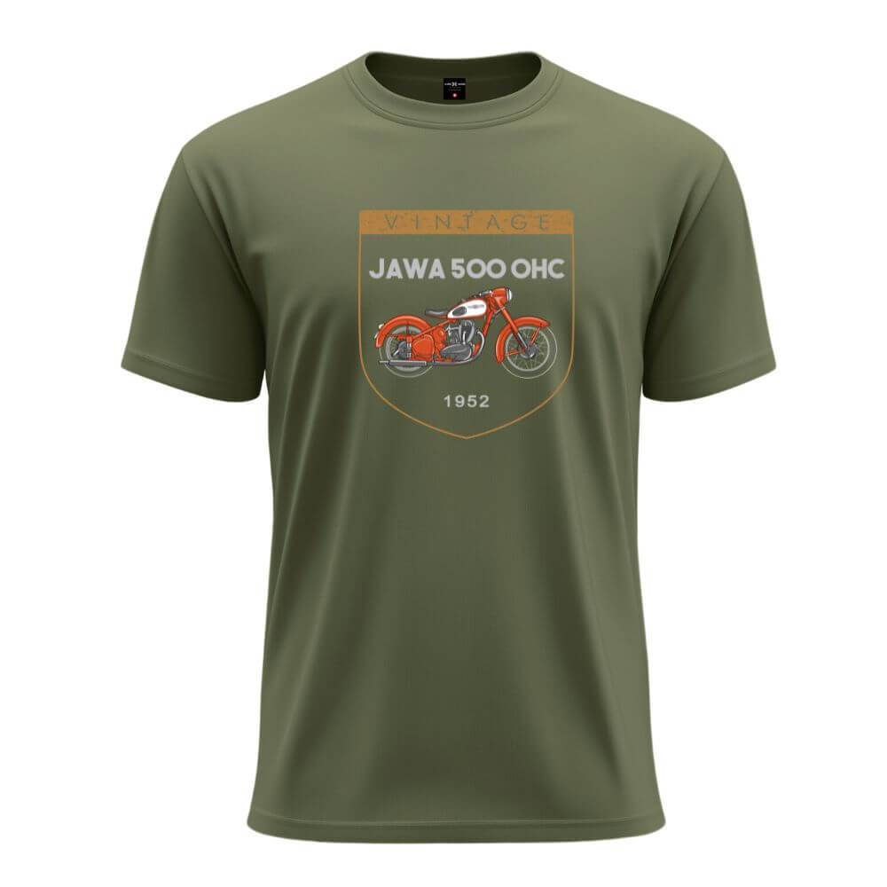 Bike T Shirt Motorcycle Vintage Vintage Jawa 500 OHC T-Shirt