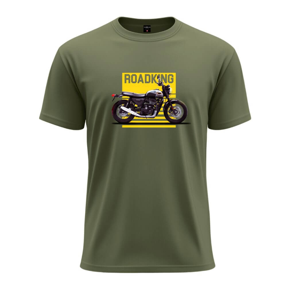 Roadking Olive Green T Shirt