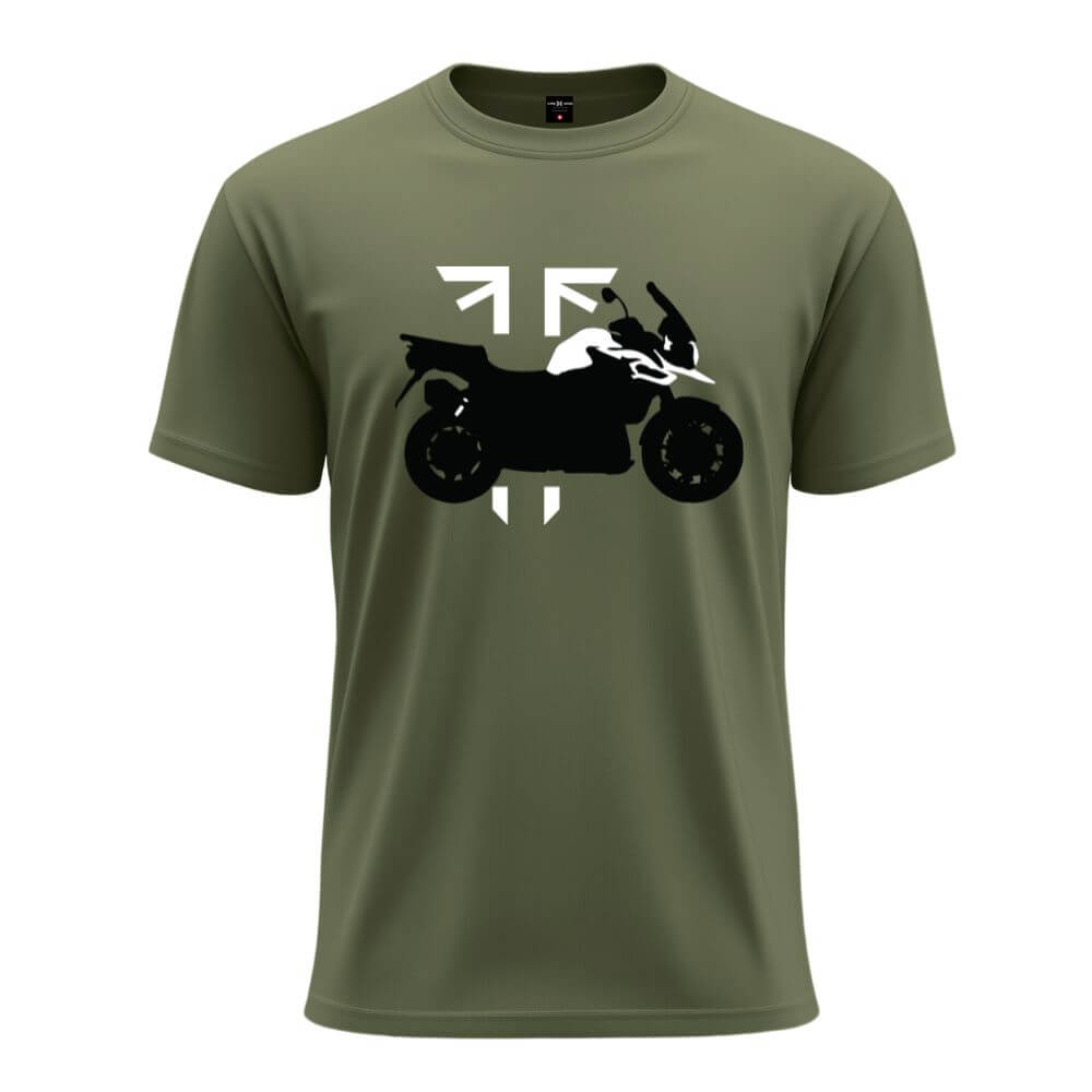 Tiger 800 T-Shirt – Vintage Adventure Style Chris Cross