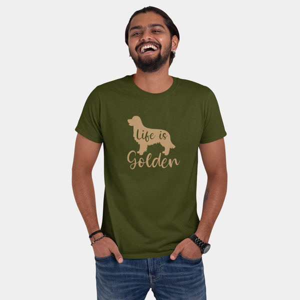 Golden Retriever Dog T-Shirt - ChrisCross.in