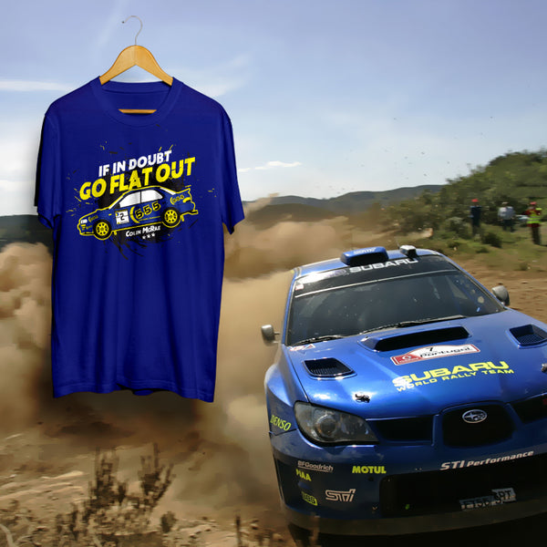 The Story Behind The Design: Colin McRae Subaru Impreza WRC T-Shirt