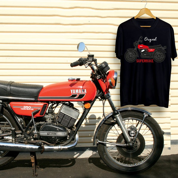 Story Behind The Design: The Original Superbike RD350 T-Shirt