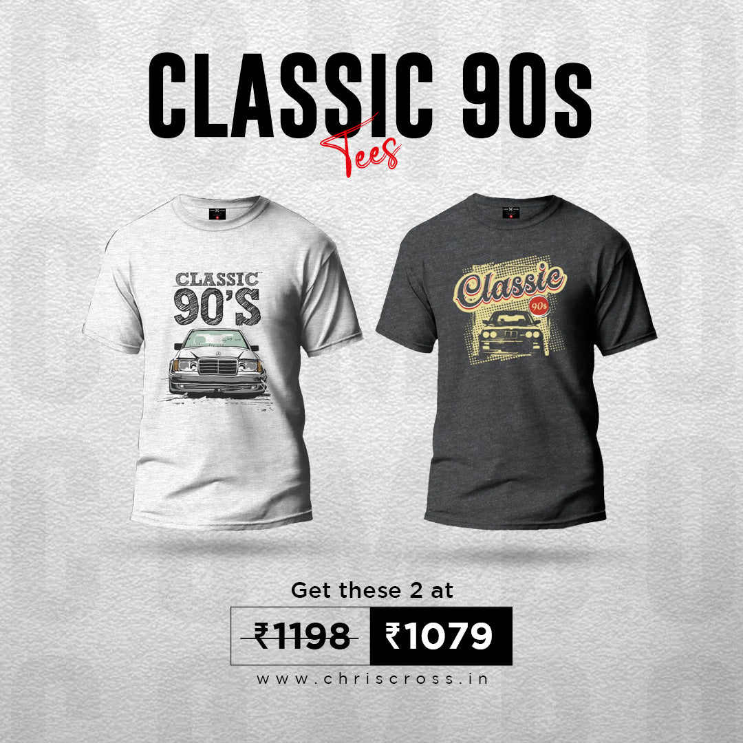 90s Cars T-Shirt Combo