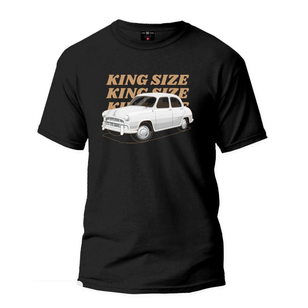 Botschafter-Auto-Schwarz-T-Shirt