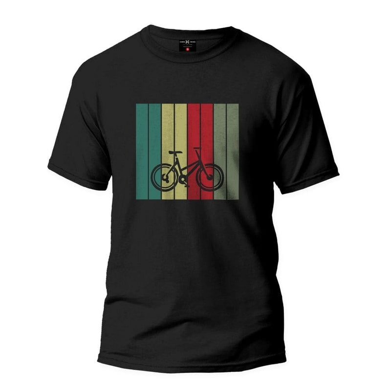 Kunst-Fahrrad-T-Shirt
