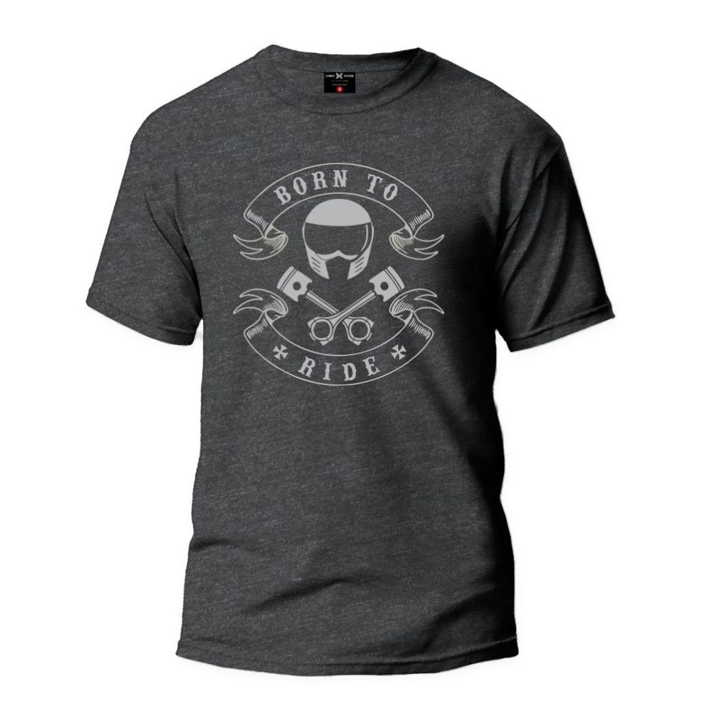 Born To Ride Biker T Shirt