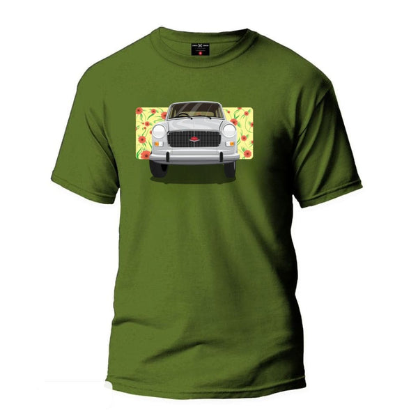 Fiat Premier Padmini T-Shirt in Olivgrün
