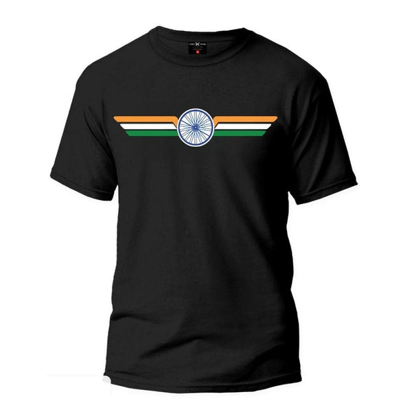 Indisches Flaggen-T-Shirt