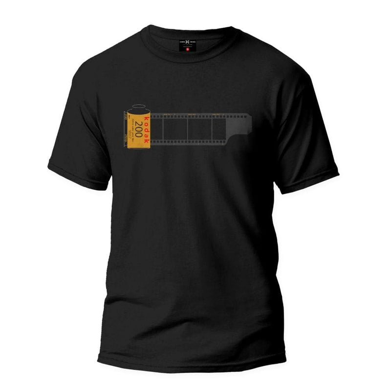 Das T-Shirt des Kodak Filmrollen-Fotografen
