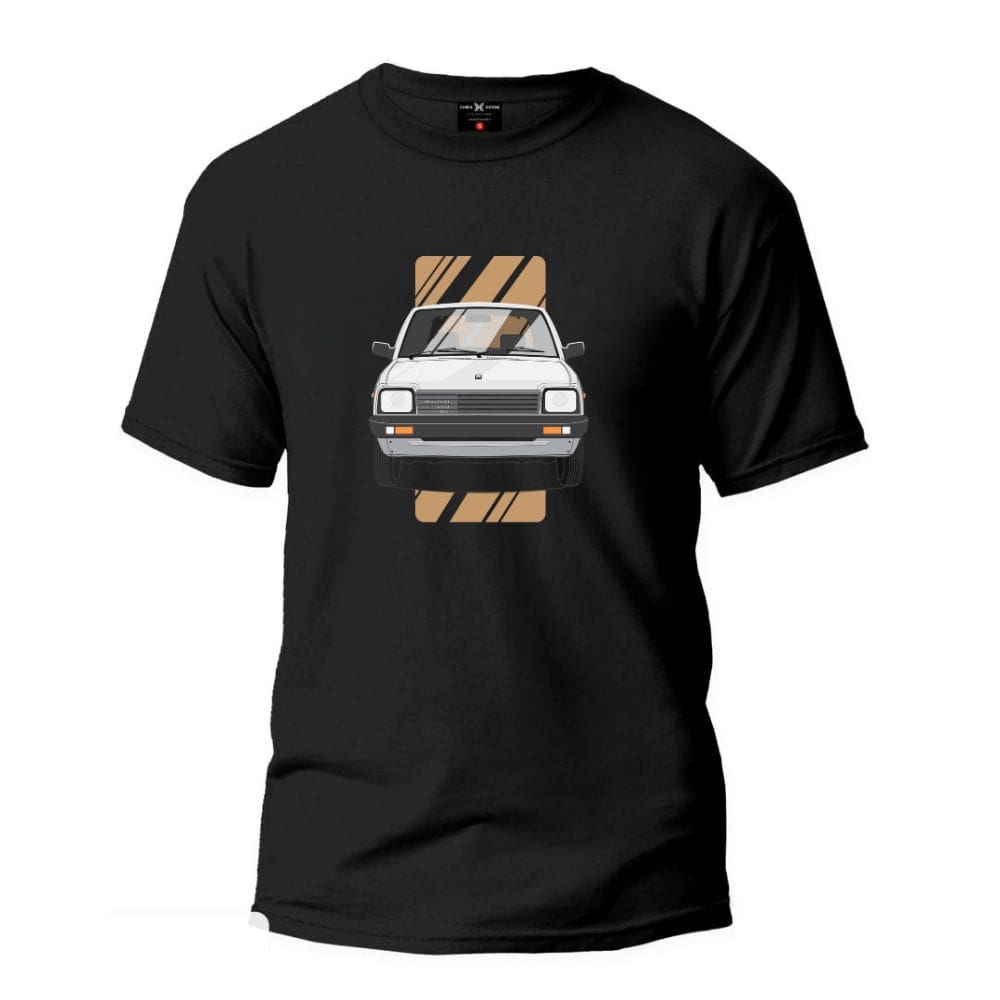 Maruti 800 Schwarzes T-Shirt