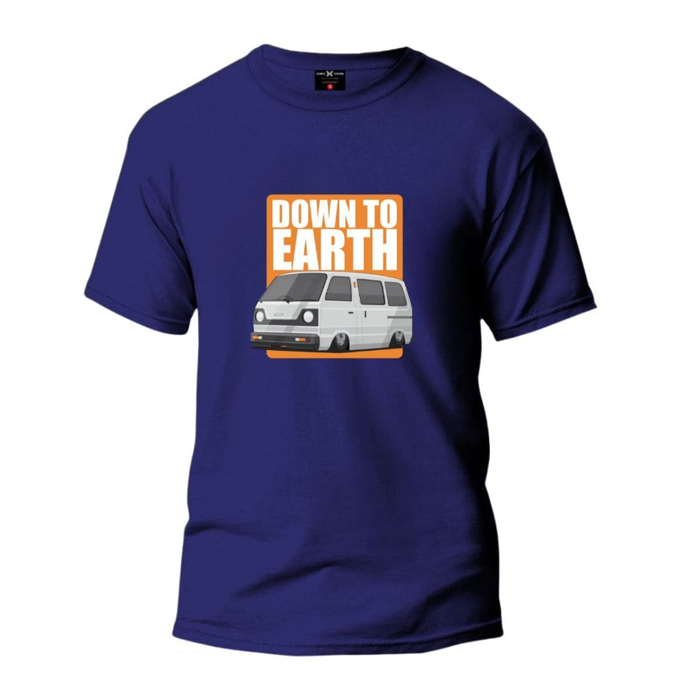 Maruti Omni Van Navy Blue T-Shirt