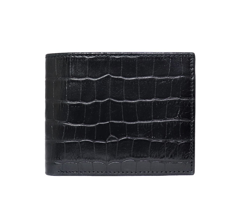 Mens Leather Wallet (Croco)