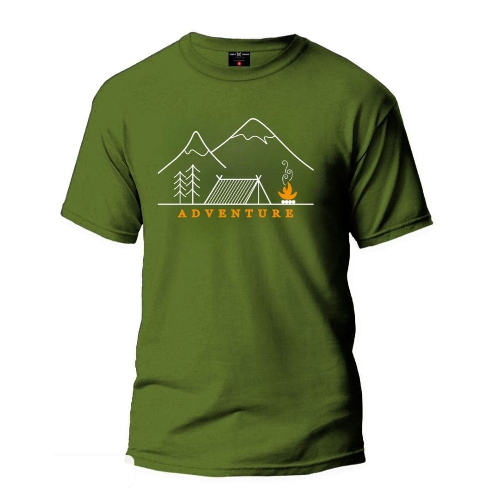 Camping Adventure T Shirt