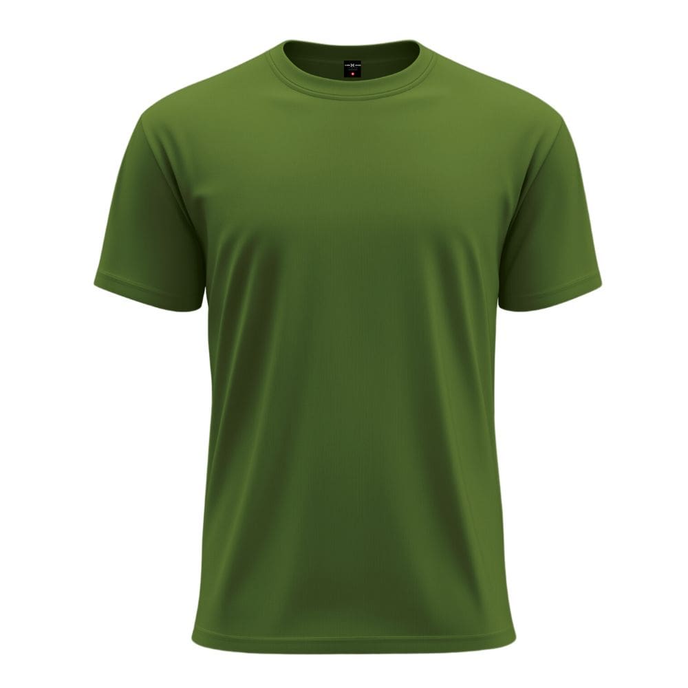 Plain Olive Green T-Shirt