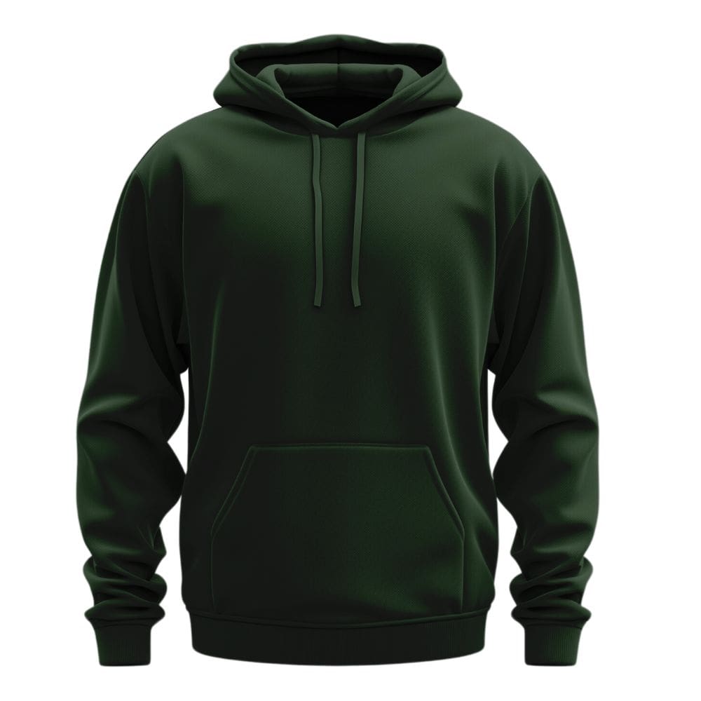 Schlichter marineblauer Hoodie