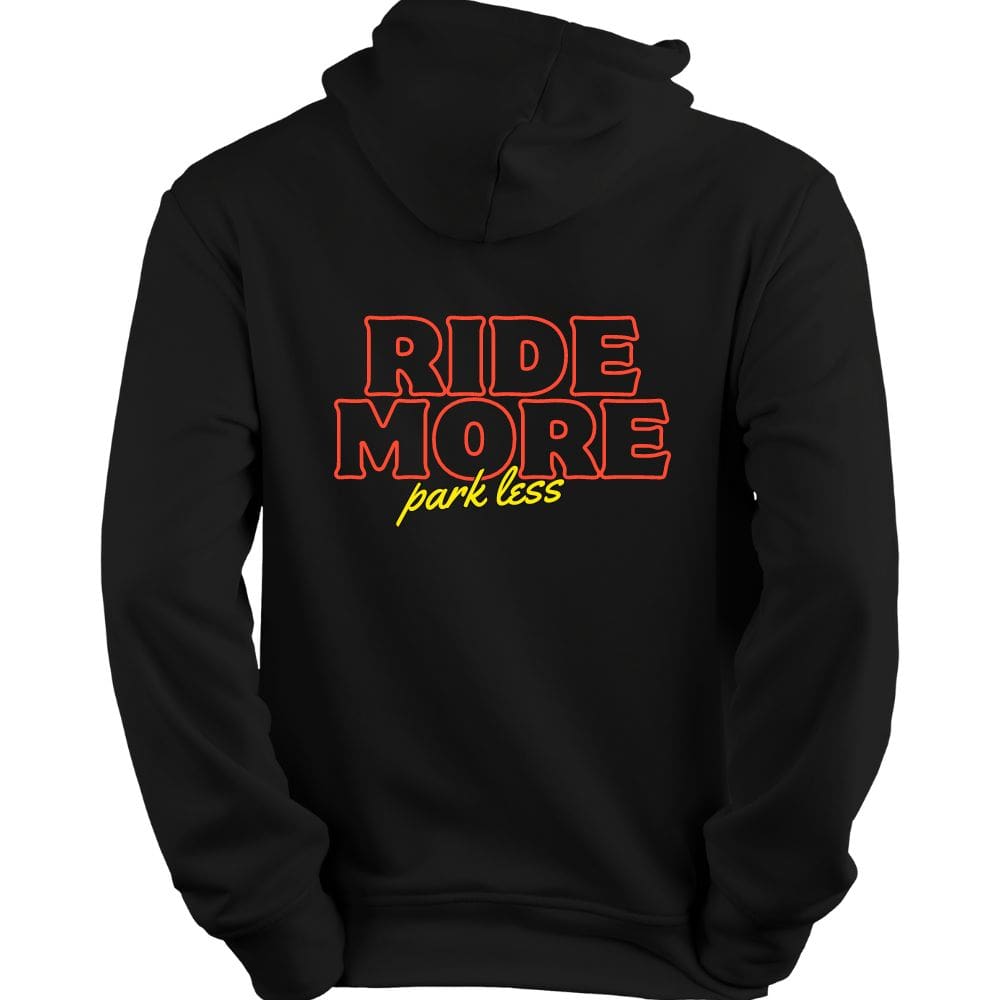 Ride More Zipped Hoodie