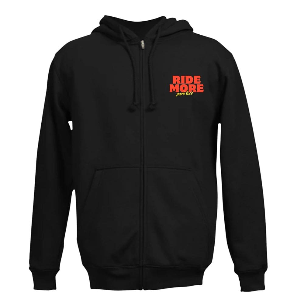 Ride More Zipped Hoodie