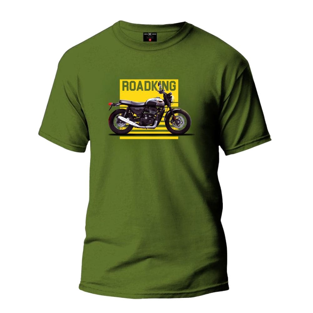 Roadking Olive Green T Shirt