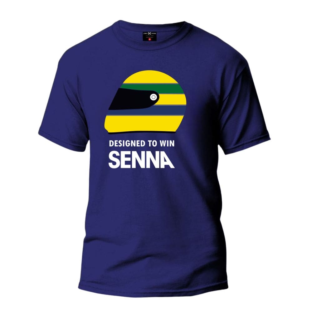 Senna: Designed To Win T Shirt