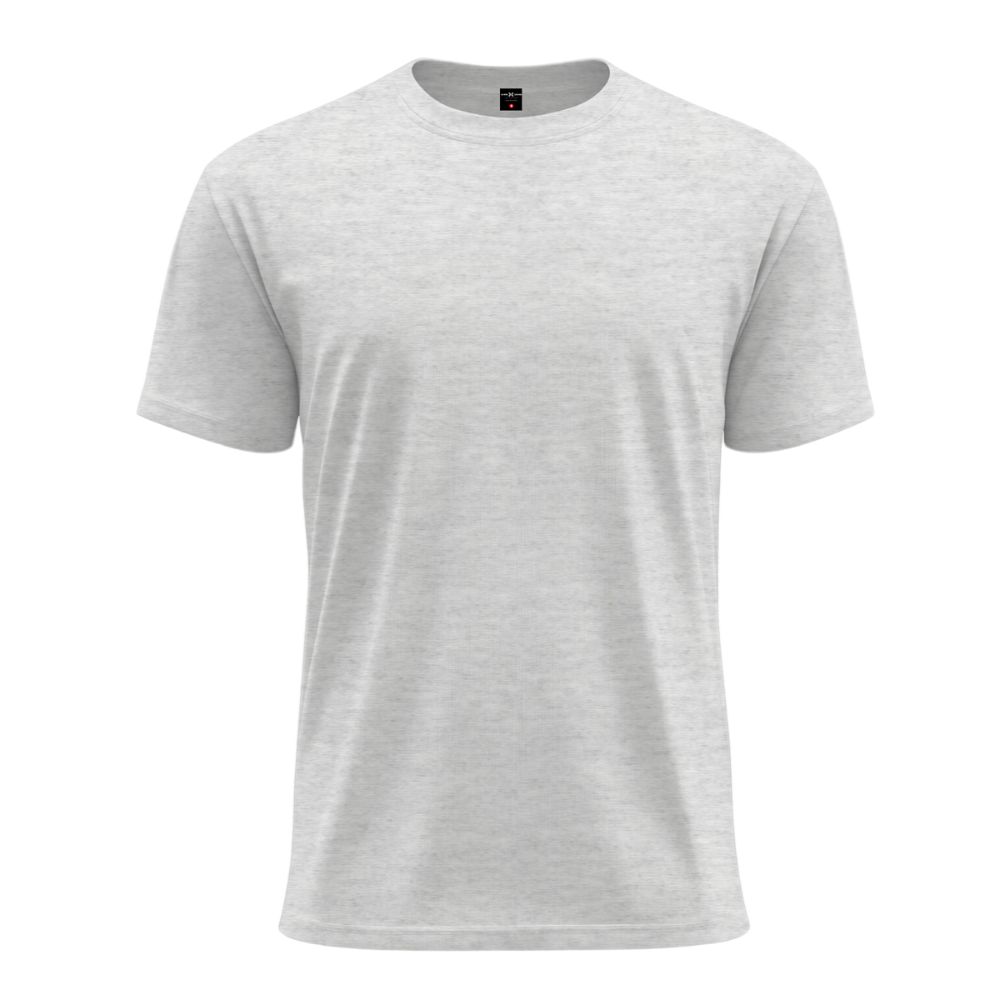 Plain White Melange T-Shirt