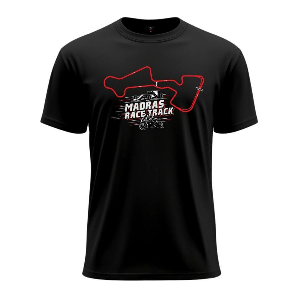 Madras Motorsports Race Track 2.0 T-Shirt