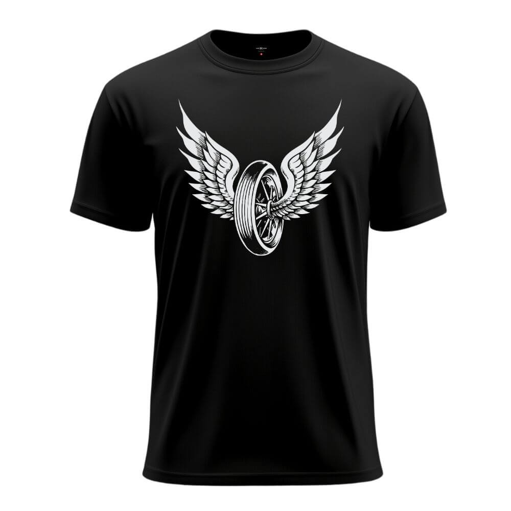 Retro Wings Biker's T-Shirt