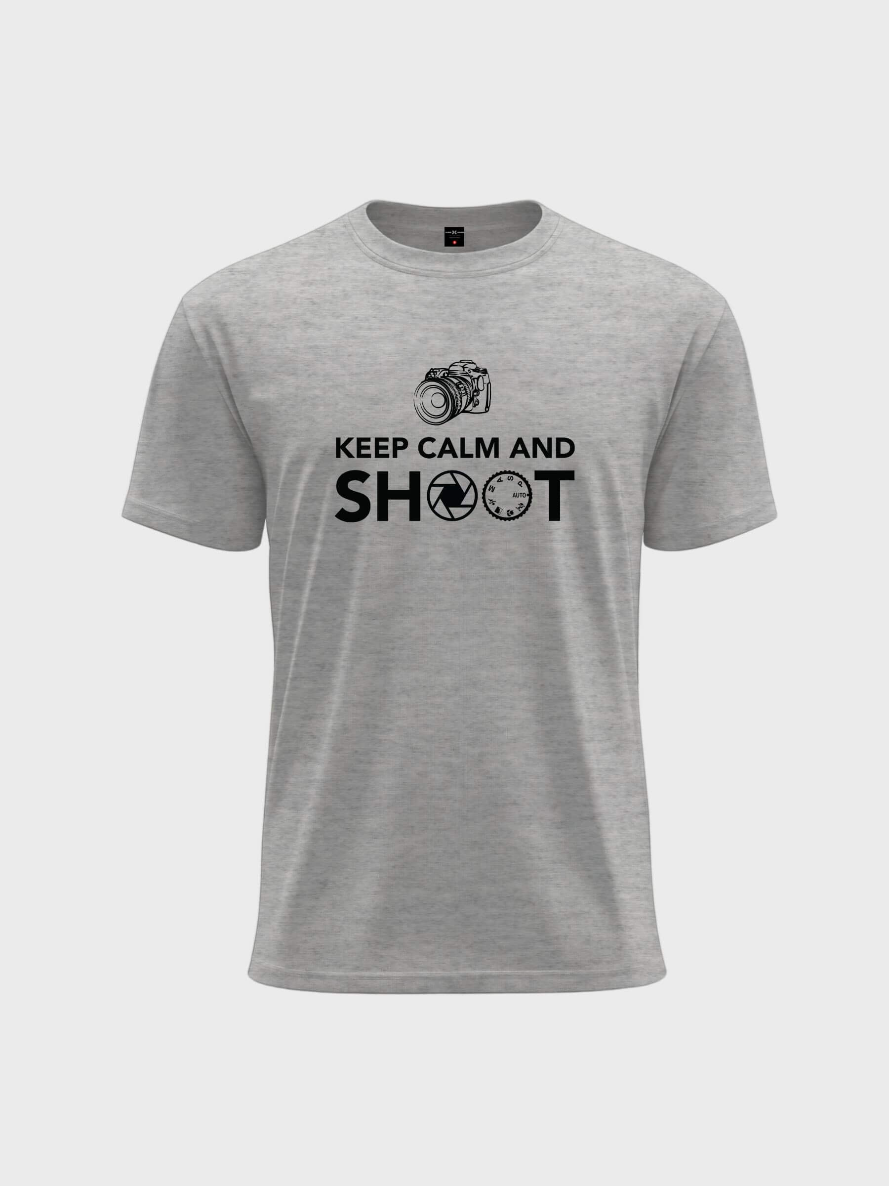 Keep Calm And Shoot Photographer's T Shirt