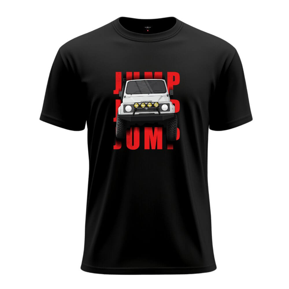 Maruti Gypsy Black T-Shirt